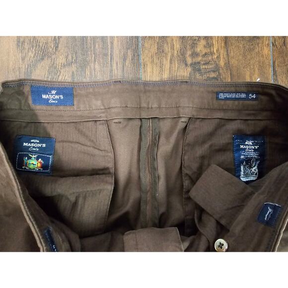 Mason's Em's Brown Pants - Size 54 - Excellent Condition - Picture 3 of 3